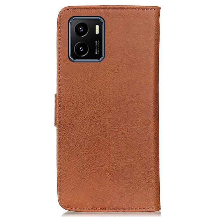 Чехол-книжка KHAZNEH Wallet Cover для VIVO Y15s - Brown: фото 4 из 10