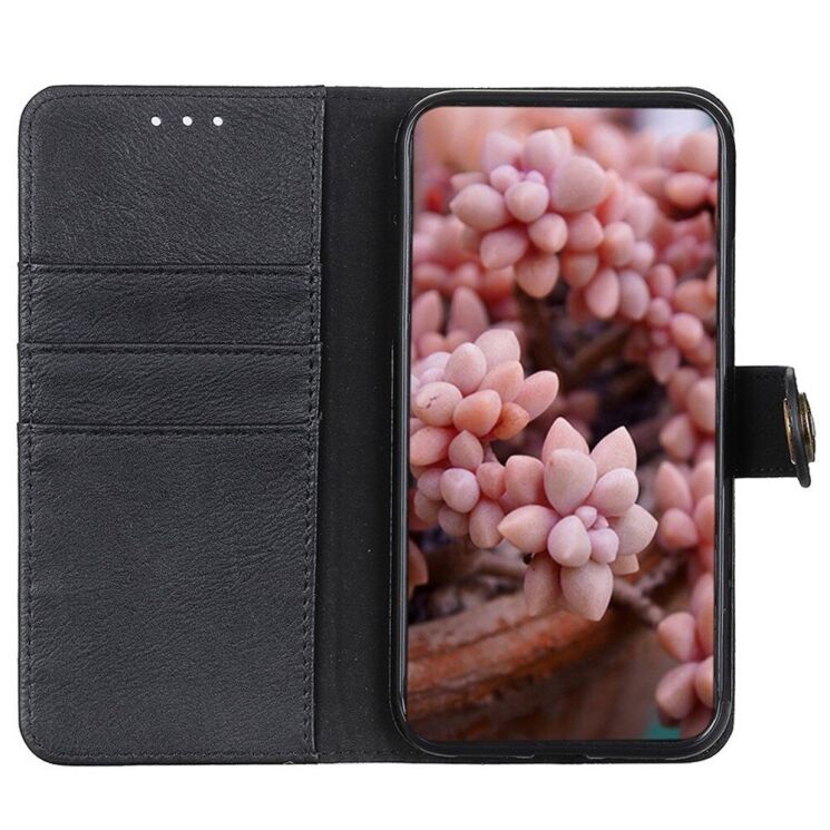 Чехол-книжка KHAZNEH Wallet Cover для Xiaomi Redmi Note 13 Pro+ - Black: фото 2 из 8