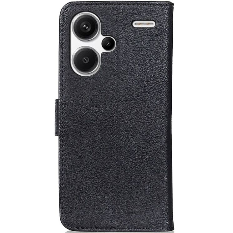 Чехол-книжка KHAZNEH Wallet Cover для Xiaomi Redmi Note 13 Pro+ - Black: фото 5 из 8