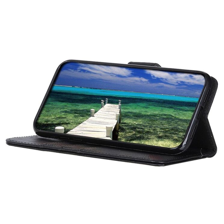 Чехол-книжка KHAZNEH Wallet Cover для Xiaomi Redmi Note 13 Pro+ - Black: фото 3 из 8