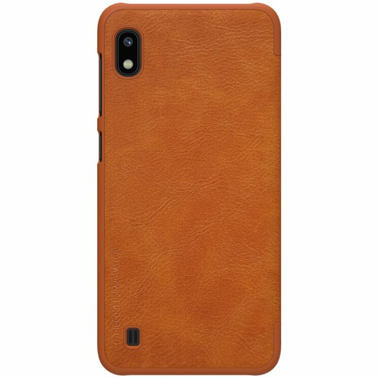 Чехол-книжка NILLKIN Qin Series для Samsung Galaxy A10 (A105) - Brown: фото 2 из 14