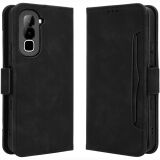 Чохол-книжка з кишеньками Deexe Wallet Stand для Infinix Hot 70 - Black: фото 1 з 17