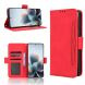 Чехол-книжка с карманами Deexe Wallet Stand для Motorola Edge 70 Max - Red (435505R). Фото 7 из 16