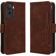 Чехол-книжка с карманами Deexe Wallet Stand для Xiaomi Redmi A7 Pro - Brown (409737Z)