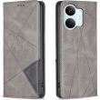 Чохол-книжка з кишеньками UniCase Geometric Pattern для Xiaomi Poco X8 Pro Max - Grey (408925H)