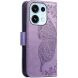 Чохол-книжка з малюнком UniCase Butterfly Pattern для OPPO Reno 16 / 16 Pro - Light Purple (413214LV). Фото 5 з 14