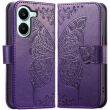 Чехол-книжка с рисунком UniCase Butterfly Pattern для Xiaomi Poco X8 Pro - Dark Purple (409026DV)