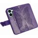 Чехол-книжка с рисунком UniCase Butterfly Pattern для Xiaomi Poco X8 Pro - Dark Purple (409026DV). Фото 3 из 10