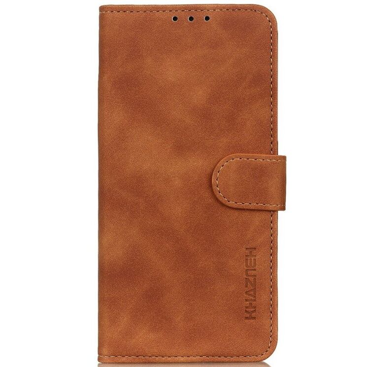 Чохол-книжка з застібкою KHAZNEH Retro Wallet для Samsung Galaxy A37 (A376) - Brown: фото 5 з 6