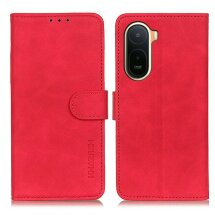 Чехол-книжка с застежкой KHAZNEH Retro Wallet для Xiaomi Redmi A7 Pro - Red: фото 1 из 8