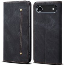 Чохол-книжка UniCase Jeans Wallet для Apple iPhone 17 Air - Black: фото 1 з 6