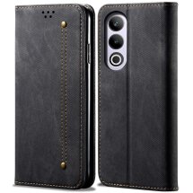 Чехол-книжка UniCase Jeans Wallet для OnePlus Ace 3V - Black: фото 1 из 6