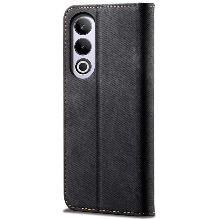 Чехол-книжка UniCase Jeans Wallet для OnePlus Ace 3V - Black: фото 6 из 6