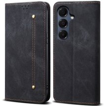 Чехол-книжка UniCase Jeans Wallet для Samsung Galaxy A17 (A175) - Black: фото 1 из 6