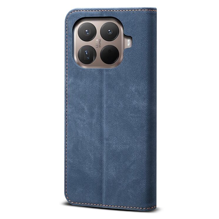 Чохол-книжка з кишеньками UniCase Jeans Wallet для Xiaomi 15T Pro - Blue: фото 6 з 6