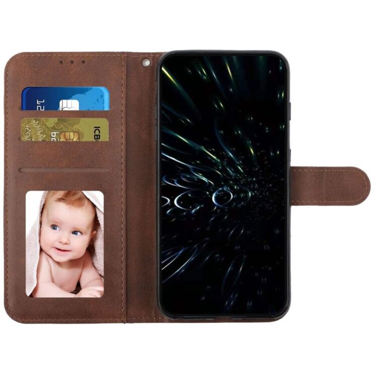 Чехол-книжка UniCase Jet Cover для Apple iPhone 16e - Brown: фото 5 из 10