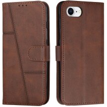Чехол-книжка UniCase Jet Cover для Apple iPhone 16e - Brown: фото 1 из 10