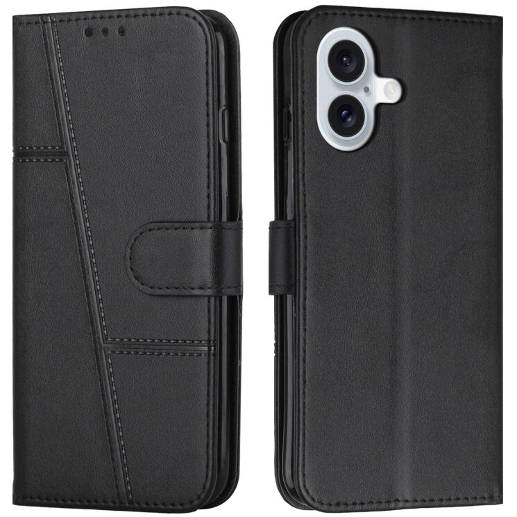 Чохол-книжка UniCase Jet Cover для Apple iPhone 17 - Black: фото 1 з 11