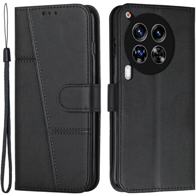 Чехол-книжка UniCase Jet Cover для TECNO Camon 30 (CL6) - Black: фото 1 из 10