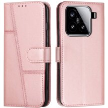 Чехол-книжка UniCase Jet Cover для Xiaomi 15 - Rose Gold: фото 1 из 10