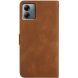 Чехол-книжка UniCase Pluto Cover для Motorola Moto G54 / G54 Power - Brown (340219Z). Фото 7 из 12