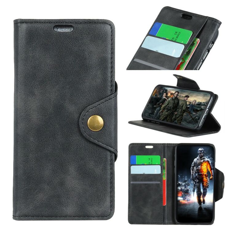 Чехол-книжка UniCase Vintage Wallet для Sony Xperia XZ3 - Black: фото 1 из 7