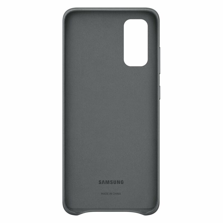 Чехол Leather Cover для Samsung Galaxy S20 (G980) EF-VG980LJEGRU - Gray: фото 3 из 3
