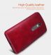 Чехол NILLKIN Qin Series для Motorola Moto X Play - Red (382151R). Фото 9 из 16