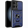 Чехол с защитой камеры Deexe Armor Shield для Motorola Moto G75 - Blue (367852L)