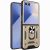 Чехол с защитой камеры Deexe Armor Shield для Samsung Galaxy Flip 8 - Gold: фото 1 из 10