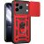 Чехол с защитой камеры Deexe Armor Shield для TECNO Spark 50 - Red: фото 1 из 9