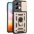 Чохол із захистом камери Deexe Armor Shield для Xiaomi Redmi 17 - Gold: фото 1 з 9