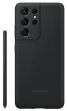Чехол Silicone Cover with S Pen для Samsung Galaxy S21 Ultra (G998) EF-PG99PTBEGRU - Black (229029B)
