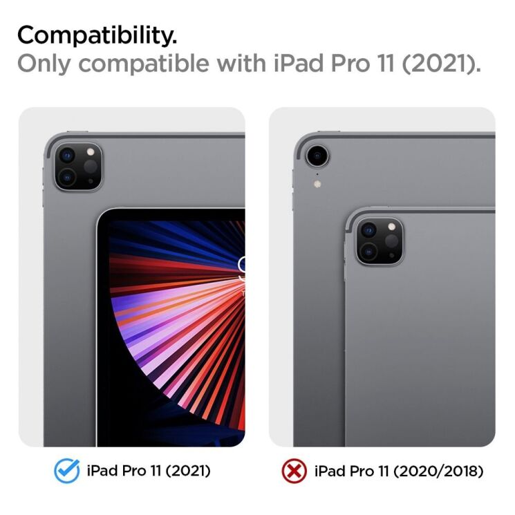 Чехол Spigen (SGP) Smart Fold для iPad Pro 11 (2020/2021/2022) - Black (265239B) Чехол Spigen (SGP) Smart Fold для iPad Pro 11 (2020/2021/2022) - Black: фото 11 з 15