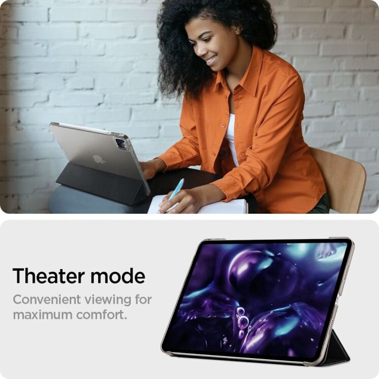 Чехол Spigen (SGP) Smart Fold для iPad Pro 11 (2020/2021/2022) - Black (265239B) Чехол Spigen (SGP) Smart Fold для iPad Pro 11 (2020/2021/2022) - Black: фото 15 з 15