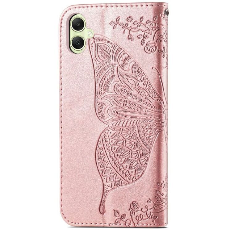 Чехол UniCase Butterfly Pattern для Samsung Galaxy A05 (A055) - Rose Gold: фото 5 из 6