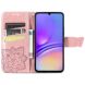 Чехол UniCase Butterfly Pattern для Samsung Galaxy A05 (A055) - Rose Gold (340469RG). Фото 2 из 6