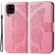 Чехол UniCase Butterfly Pattern для Samsung Galaxy A22 (A225) / M22 (M225) - Pink (277506P)