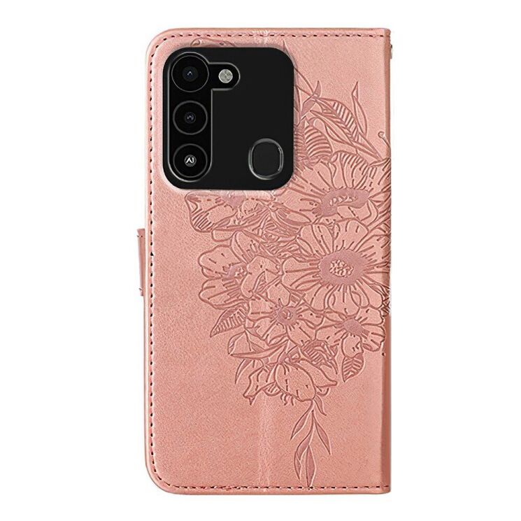 Чохол UniCase Butterfly Pattern для Tecno Spark Go 2022 (KG5m) - Rose Gold: фото 3 з 7