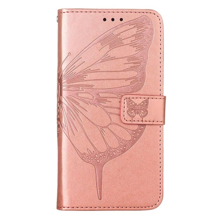 Чохол UniCase Butterfly Pattern для Tecno Spark Go 2022 (KG5m) - Rose Gold: фото 2 з 7