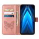 Чохол UniCase Butterfly Pattern для Tecno Spark Go 2022 (KG5m) - Rose Gold (310822RG). Фото 4 з 7