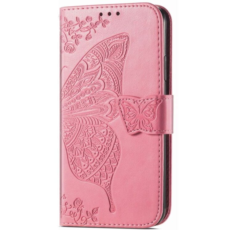 Чехол UniCase Butterfly Pattern для Xiaomi Poco X5 Pro / Redmi Note 12 Pro 5G - Pink: фото 4 из 8