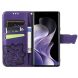 Чехол UniCase Butterfly Pattern для Xiaomi Redmi Note 14 Pro - Dark Purple (379104DV). Фото 3 из 11