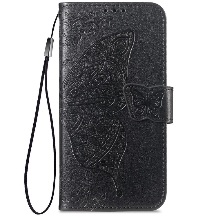 Чехол UniCase Butterfly Pattern для ZTE Blade A76 - Black: фото 5 из 10