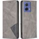 Чехол UniCase Geometric Pattern для Motorola Moto G85 - Grey (357001H). Фото 1 из 8