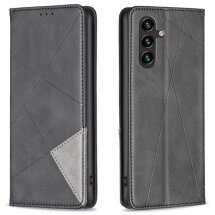 Чехол UniCase Geometric Pattern для Samsung Galaxy A36 (A366) - Black: фото 1 из 6