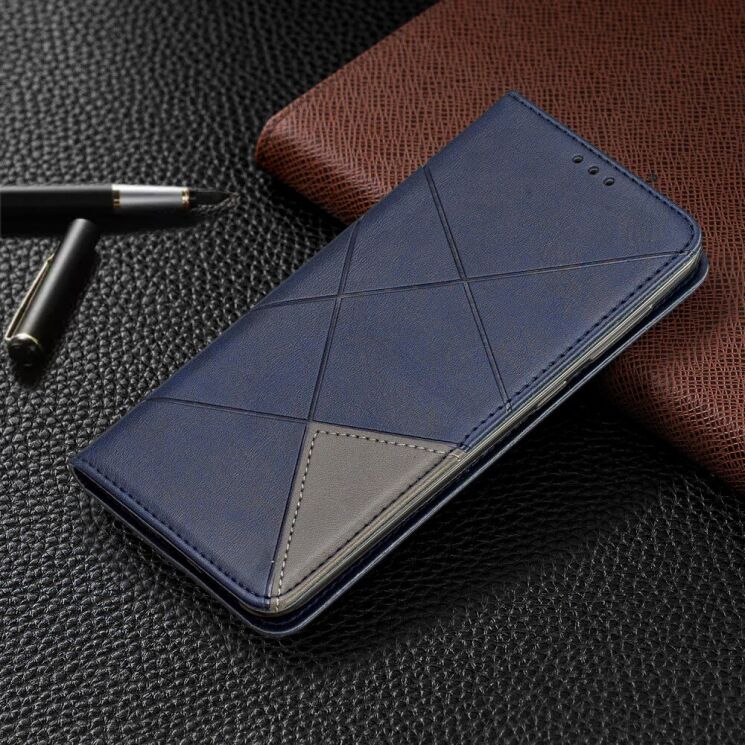 Чохол UniCase Geometric Pattern для Samsung Galaxy A50 (A505) / A30s (A307) / A50s - Blue: фото 2 з 11
