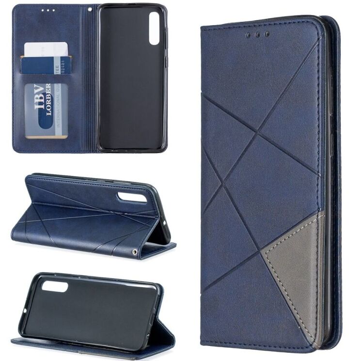 Чохол UniCase Geometric Pattern для Samsung Galaxy A50 (A505) / A30s (A307) / A50s - Blue: фото 1 з 11