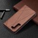 Чехол UniCase Geometric Pattern для Samsung Galaxy S22 (S901) - Brown (296356Z). Фото 5 из 9