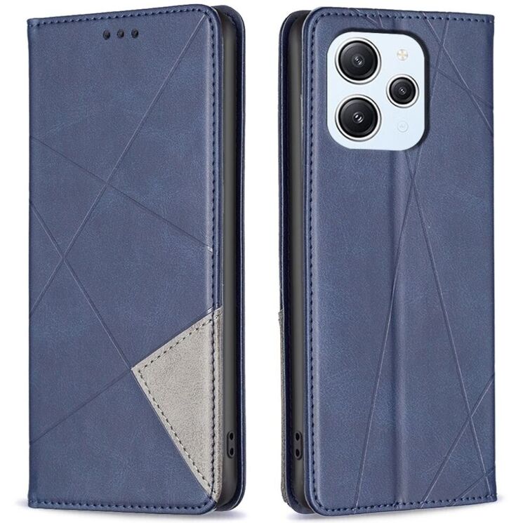 Чехол UniCase Geometric Pattern для Xiaomi Redmi 12 - Blue: фото 1 из 9